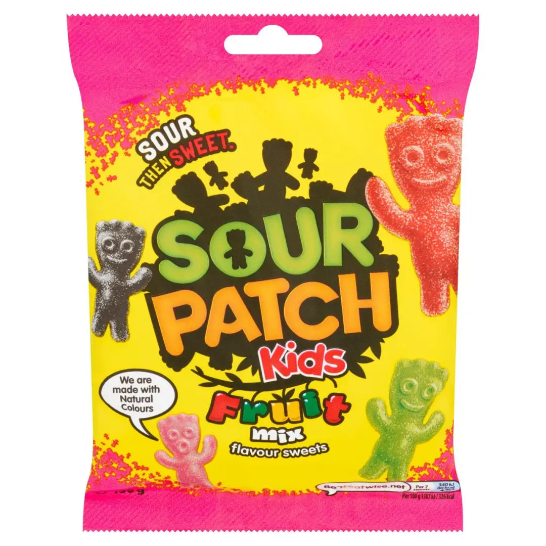 Sour Patch Kids Fruit Mix 130 g (10 Pack)