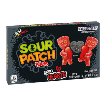 Sour Patch Kids Sour Hearts Theatre Box 87 g (12 Pack) Exotic Candy Wholesale Montreal Quebec Canada