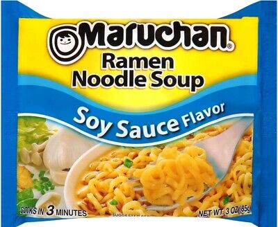 Maruchan Ramen Noodle Soup Pack Soy Sauce 85 g (24 Pack) Exotic Snacks Wholesale Montreal Quebec Canada