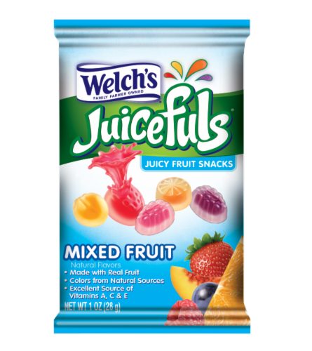 Welch's Juicefuls Mixed Fruit 113 g (12 Pack) Exotic Candy Wholesale Montreal Quebec Canada 