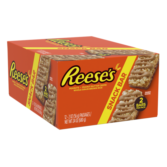Reese's Snack Bar 56 g (12 Pack) Imported Exotic Snacks Wholesale Montreal Quebec Canada