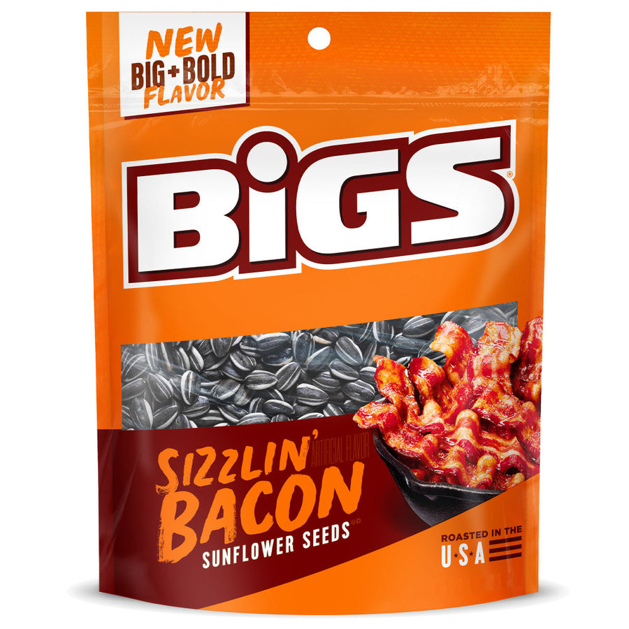 Big's Sizzling Bacon Sunflower Seeds 152 g Imported Exotic Snacks Wholesale Montreal Quebec Canada