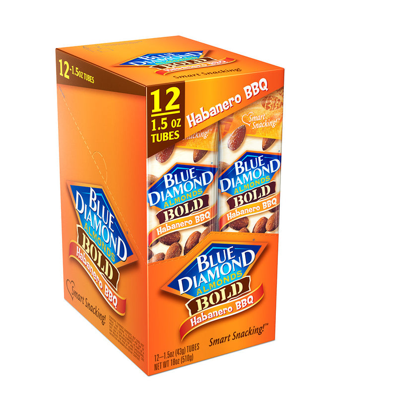 Blue Diamond BOLD Habanero 43 g (12 Pack) Imported Exotic Snacks Wholesale Montreal Quebec Canada
