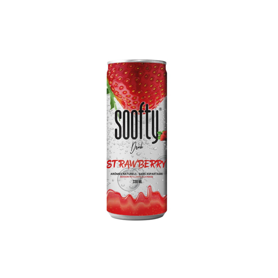 Soofty Strawberry 330 mL (24 Pack)