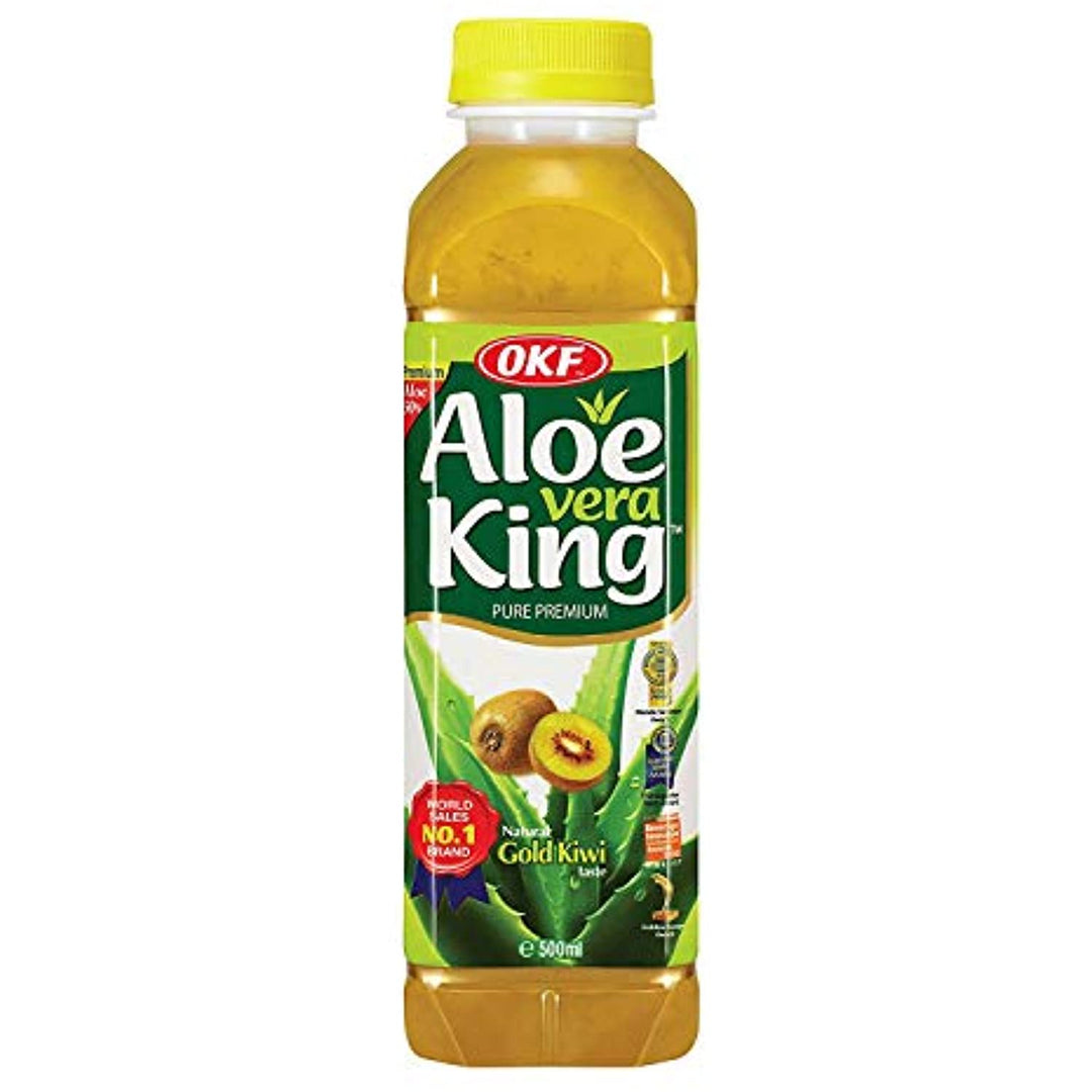 OKF Aloe Vera King Kiwi Drink 500 mL (20 Pack)