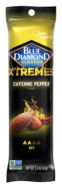 Blue Diamond XTREMES Cayenne Pepper 43 g (12 Pack) Imported Exotic Snacks Wholesale Montreal Quebec Canada