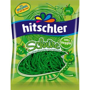 Hitschler Apple Laces Gummies 125 g (15 Pack)