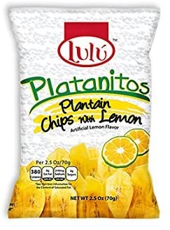 Lulu Lemon Plantain Chips 70g (30 Pack) Exotic Snacks Wholesale Montreal Quebec Canada