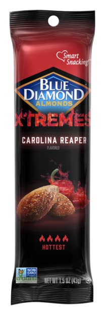 Blue Diamond XTREMES Carolina Reaper 43 g (12 Pack) Imported Exotic Snacks WHolesale MOntreal QUbeec Canada