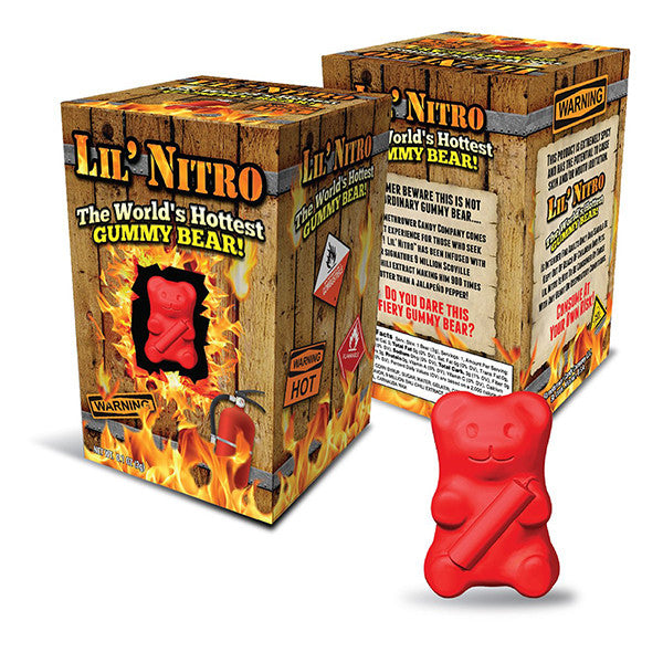 Lil' Nitro World's Hottest Gummy Bear 3 g (12 Pack)