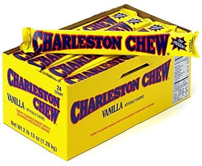 Charleston Chew Vanilla 56 g (24 Pack) Exotic Candy Wholesale Montreal Quebec Canada