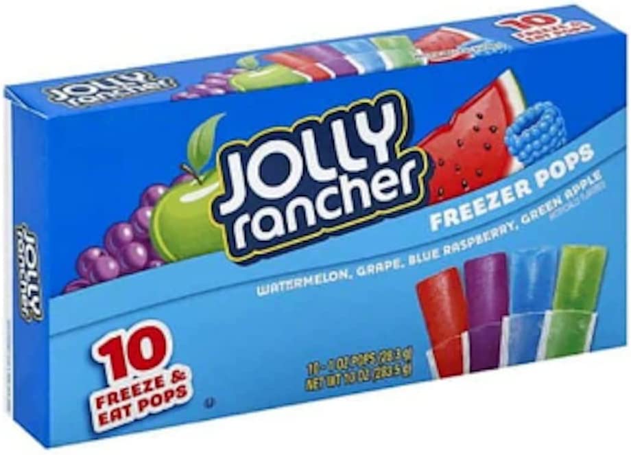 Jolly Rancher Freezer Pops 283.5 g (12 Pack)