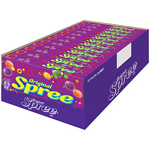 Spree Candy Theater Box 142 g (12 Pack) Exotic Candy Wholesale Montreal Quebec Canada