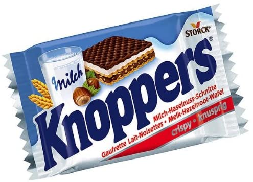 Knoppers Milk & Hazelnut Wafer 25 g (24 Pack)