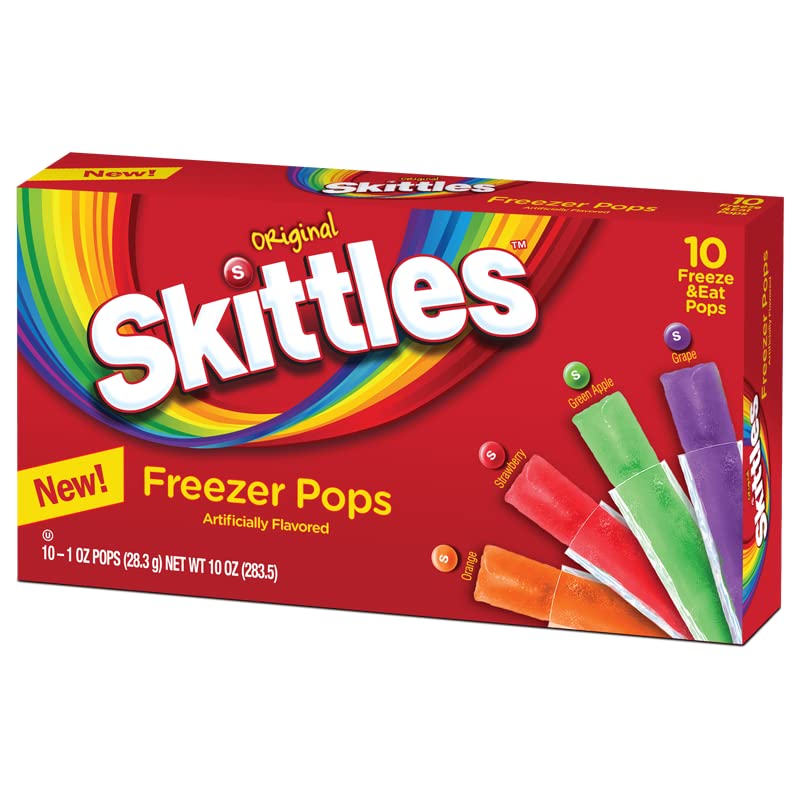 Skittles Freezer Pops 283.5 g (12 Pack)