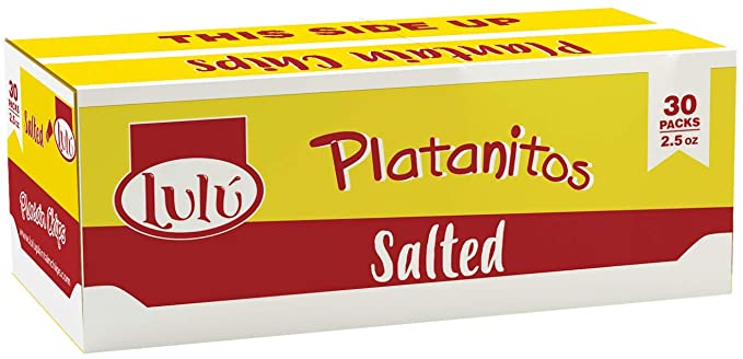 Lulu Salted Plantain Chips 70g (30 Pack)