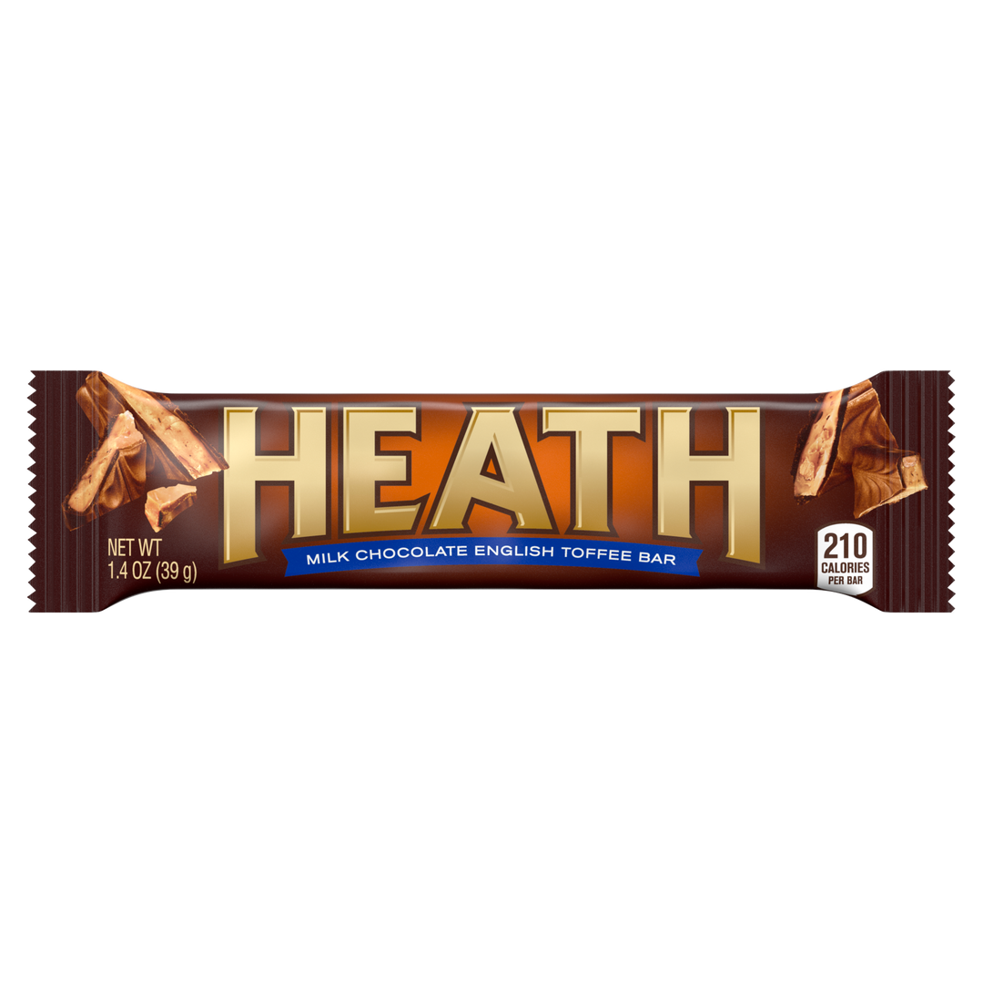 HEATH Milk Chocolate English Toffee Candy Bar 39 g (18 Pack) Exotic Snacks Wholesale Montreal Quebec Canada