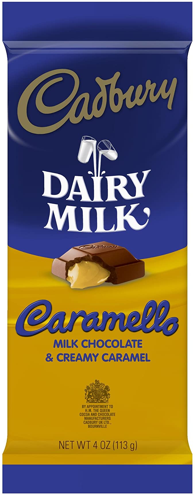 Cadbury Caramello Premium Bar 113 g (14 Pack)