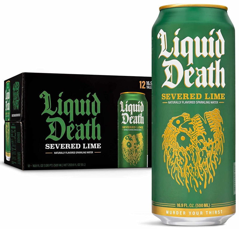 Liquid Death Severed Lime 500 mL (12 Pack)
