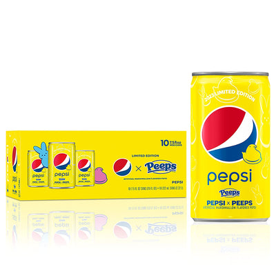 PEPSI x PEEPS Soda Drink 222 mL (30 Pack)