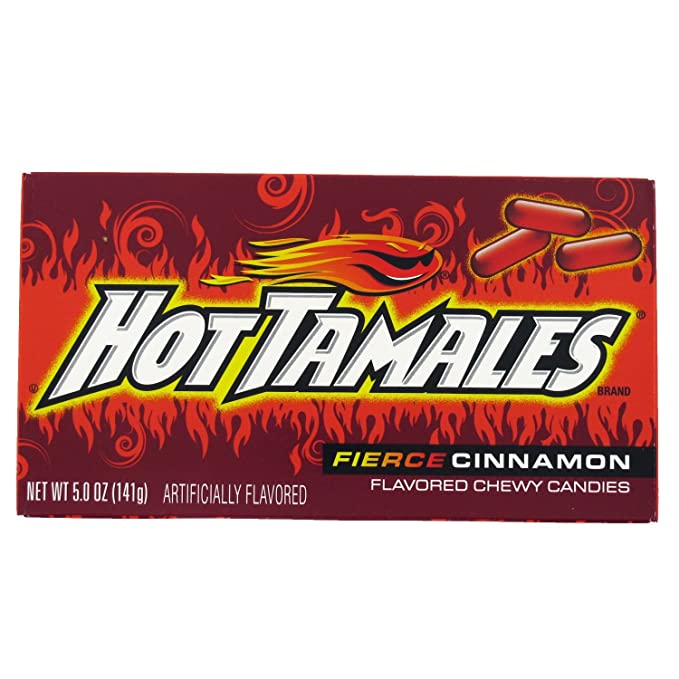 Hot Tamales Theater Box 141 g (12 Pack) Exotic Snacks Wholesale Montreal Quebec Canada