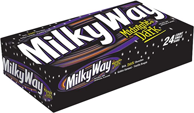 Milky Way Midnight Dark 50 g (24 Pack)