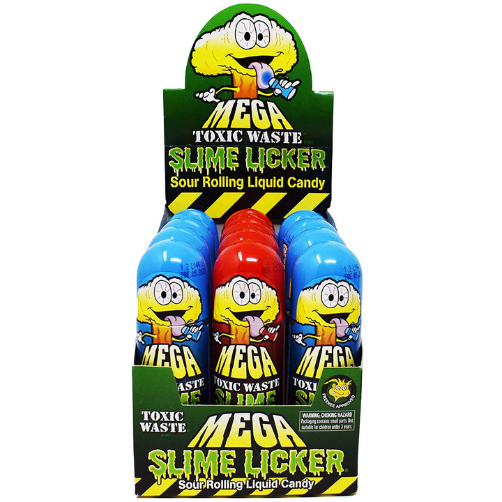 Toxic Waste Mega Slime Licker 90 mL (12 Pack) Exotic Candy Wholesale Montreal Quebec Canada