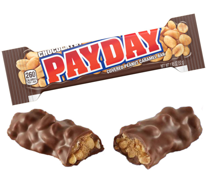 PayDay Chocolatey Bar 52 g (24 Pack) Exotic Snacks Wholesale Montreal Quebec Canada