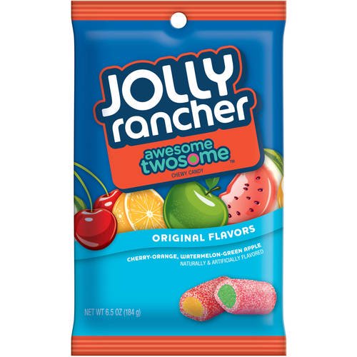 Jolly Rancher Awesome Twosome Assorted Flavor Candy 184 g (12 Pack) Exotic Wholesale Candy Montreal QUebec Canada