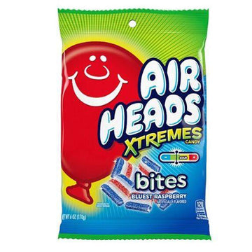 Airheads Xtremes Bites Bluest Raspberry 170 g (12 Pack) Imported Exotic Wholesale Candy Montreal Quebec Canada