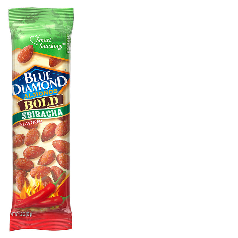Blue Diamond BOLD Sriracha 43 g (12 Pack) Imported Exotic Snacks Wholesale Montreal Quebec Canada