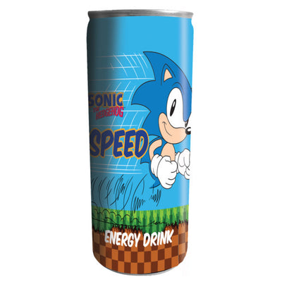 Boston America Sonic the Hedgehog Speed Energy Drink 355 ml 12 Pack Exotic Drinks Wholesale Canada