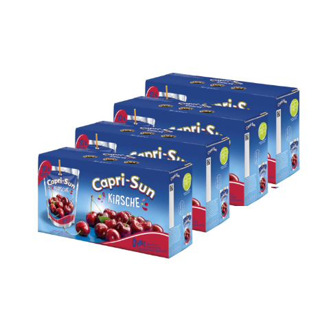 Capri-Sun Cherry 200 ml (40 Pack) Exotic Drinks Wholesale Montreal Quebec Canada