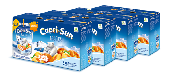 Capri-Sun Ice Tea Peach 200 ml (40 Pack)