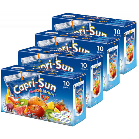 Capri-Sun Multivitamin 200 ml (40 Pack) Exotic Drinks Wholesale Montreal Quebec Canada