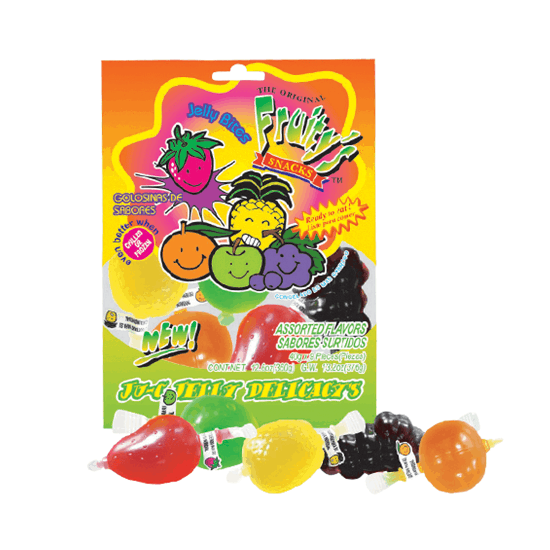 Best Before 2024 12 31 DinDon Ju C Jelly Fruits 334 g 30 Pack Exotics Wholesale