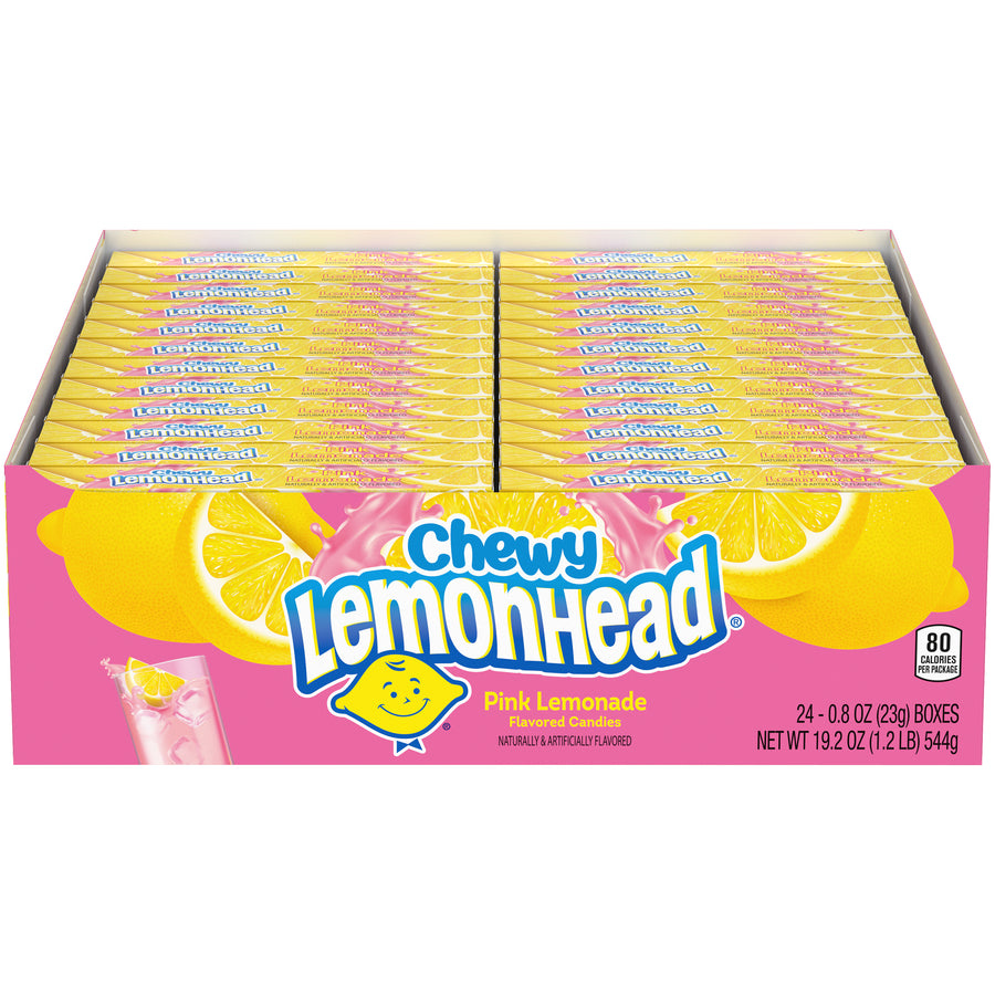 Ferrara Chewy Lemonhead Pink Lemonade 23 g Imported Exotic Candy Wholesale Montreal Quebec Canada