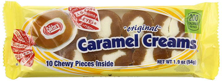 Goetze's Caramel Cream 10-Pack Candy 54 g (20 Pack) Exotic Candy Wholesale Montreal Quebec Canada