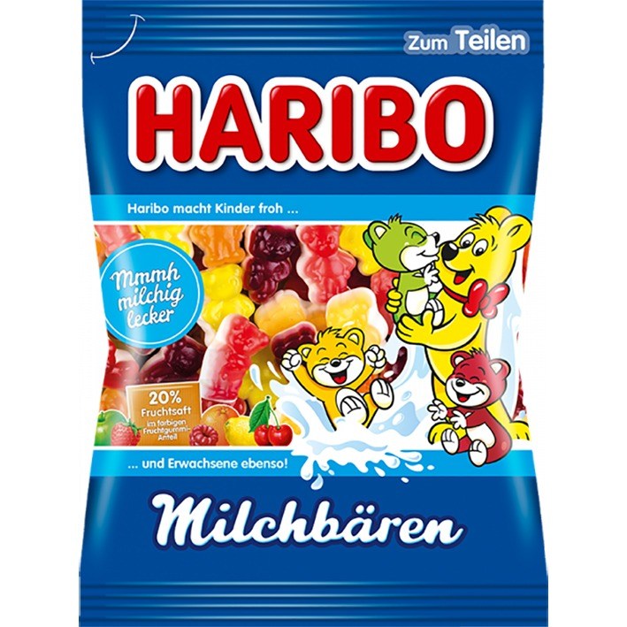 Haribo Milchbären 175 g (24 Pack)