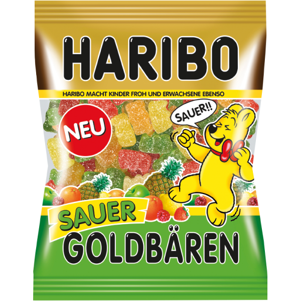 Haribo Sauer Goldbären 200 g (30 Pack)