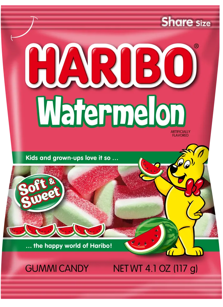 Haribo Watermelon 142 g Imported Exotic Candy Wholesale Montreal Quebec Canada