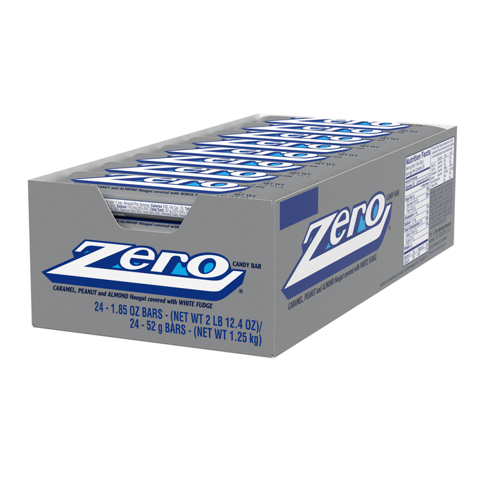 Zero Chocolate Bar 52 g (24 Pack)