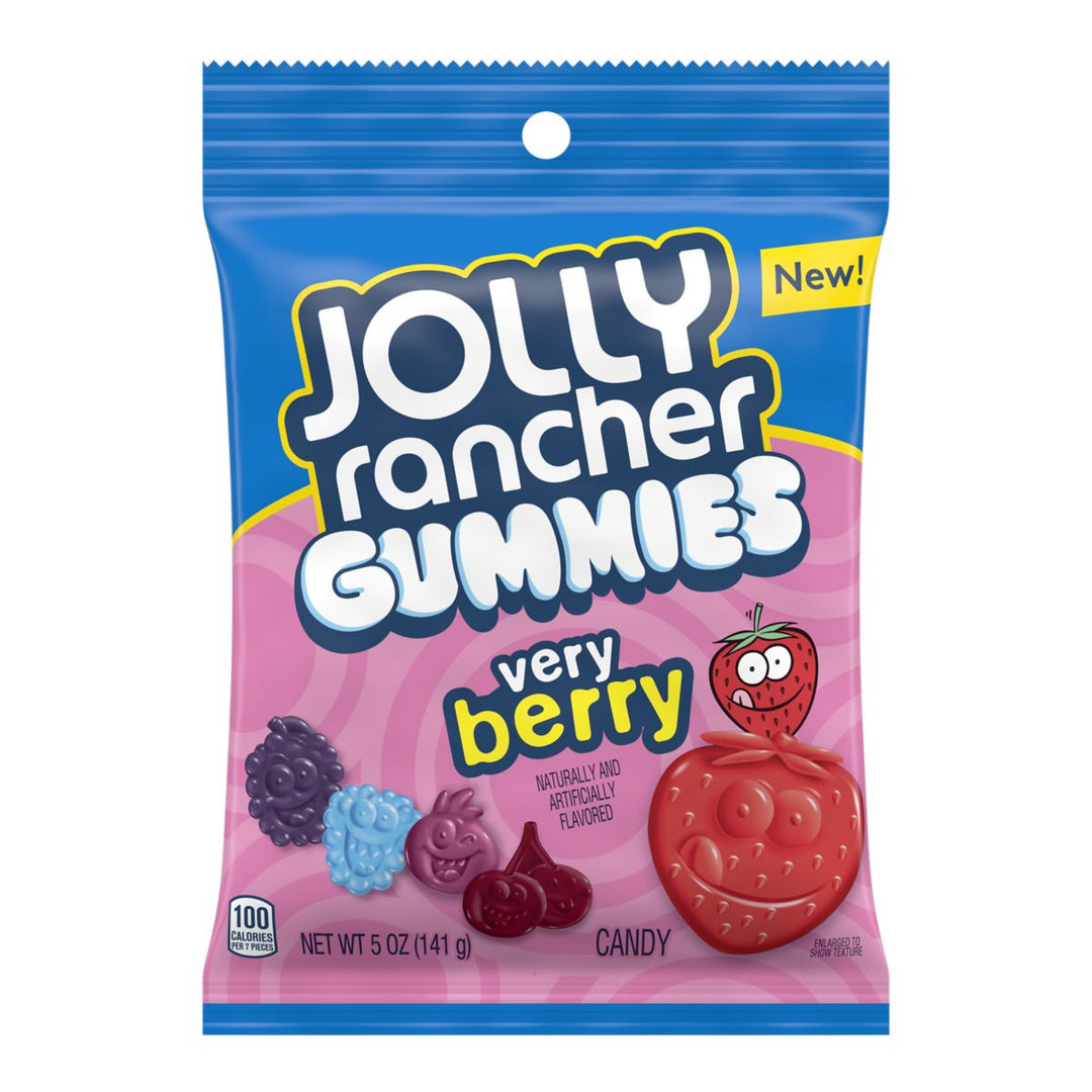 Jolly Rancher Gummies Very Berry 141 g (12 Pack)