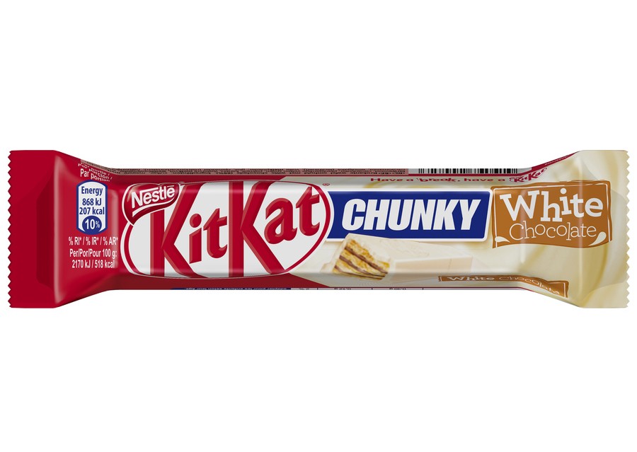 Kit Kat Chunky White 40 g (36 Pack)