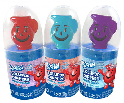 Kool-Aid Lollipop Dippers Candy 24 g (12 Pack) Exotic Candy Wholesale Montreal Quebec Canada