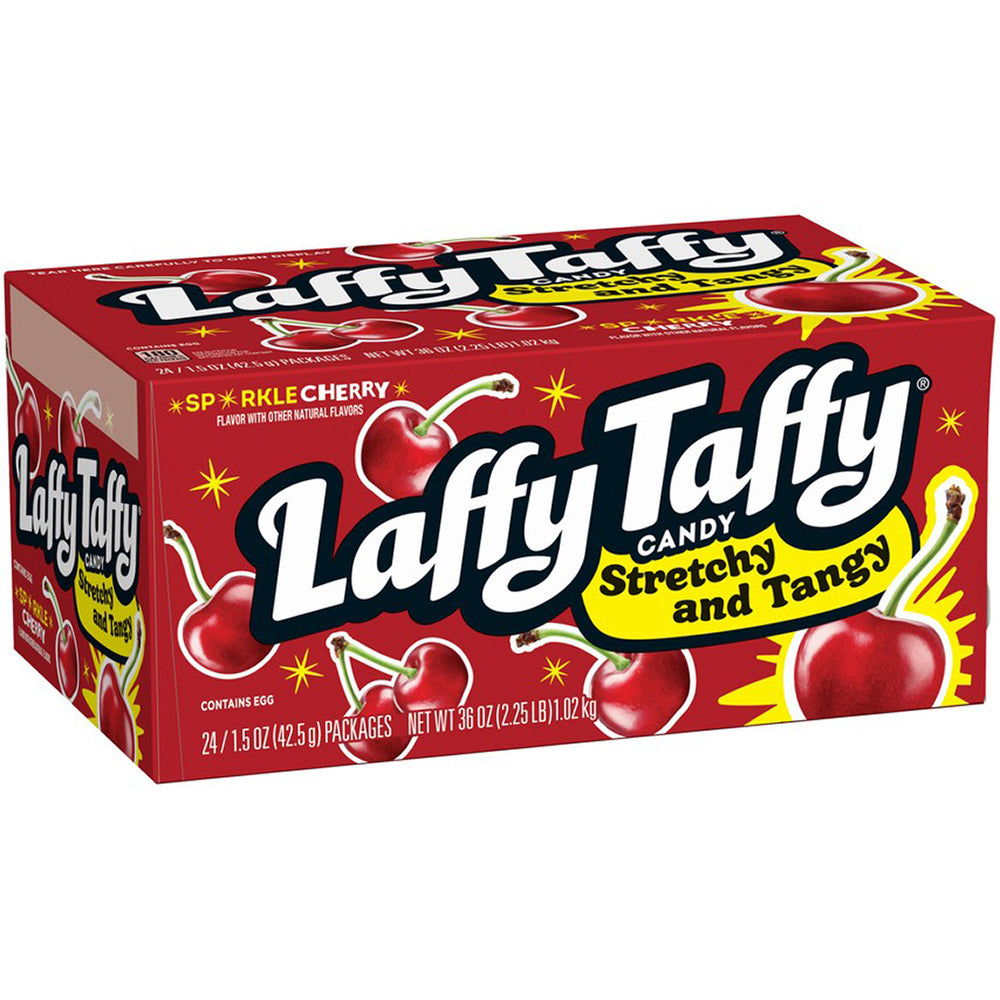 Laffy Taffy Sparkle Cherry 42.5 g (24 Pack)