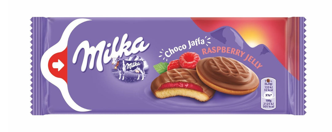 Milka Choco Jaffa Raspberry 147 g (24 Pack)