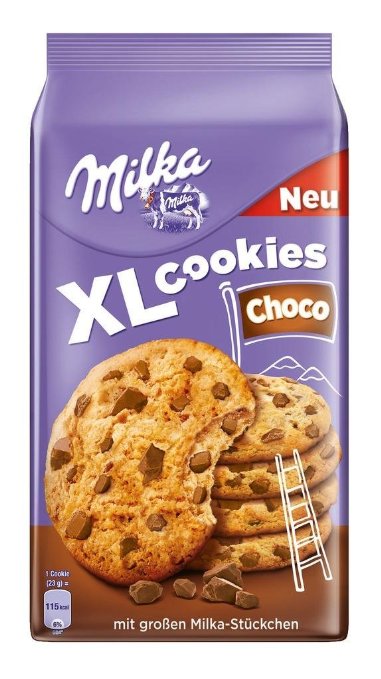 Milka XL Choco Cookies 184 g (10 Pack)