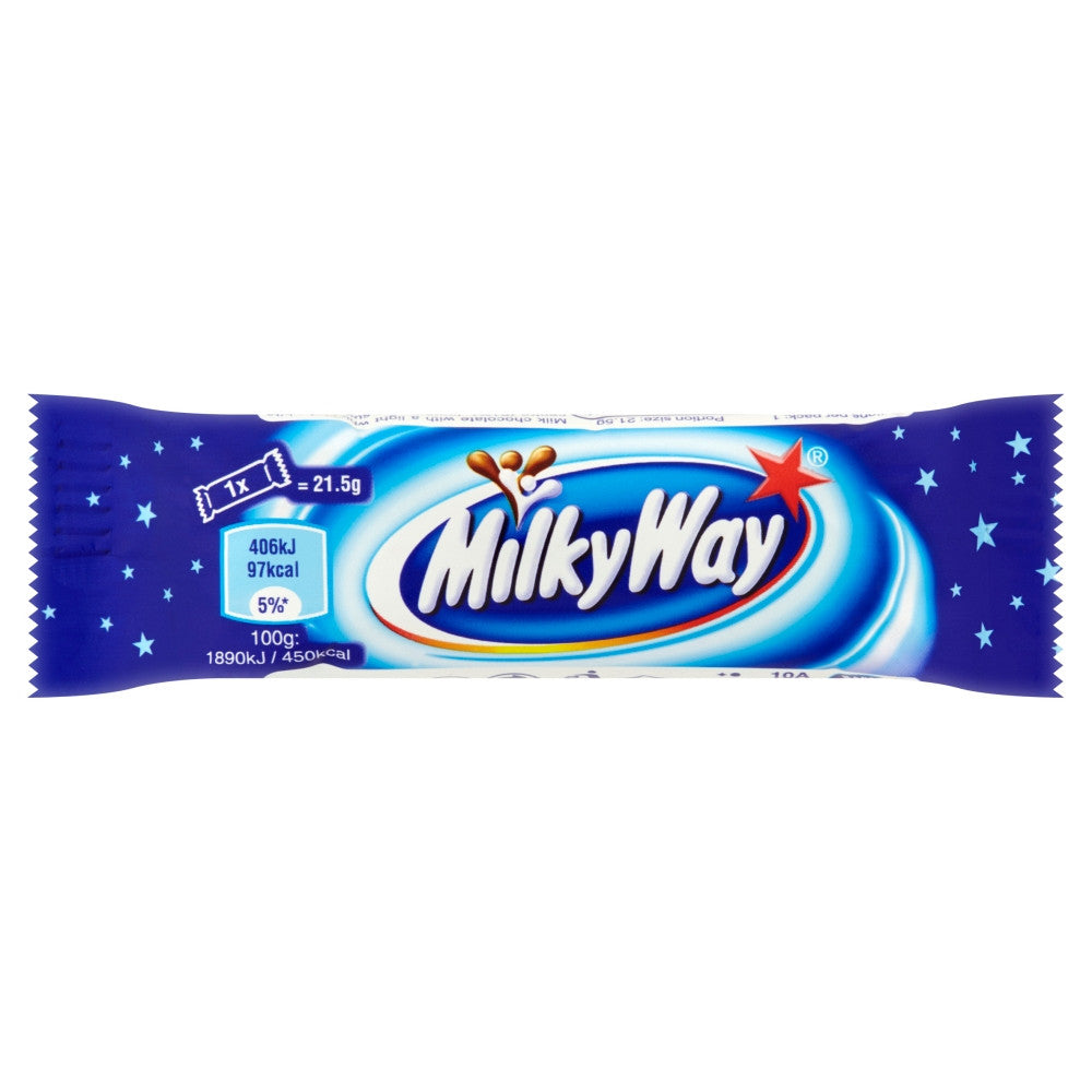 Milky Way Chocolate Bar 21.5 g (56 Pack)