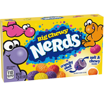 Nerds Big Chewy Candy Theatre Box 120 g (12 Pack) Exotic Candy Wholesale Montreal Quebec Canada